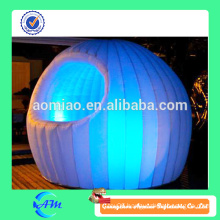 Small air inflatable cave tent with LED light good quality for sale